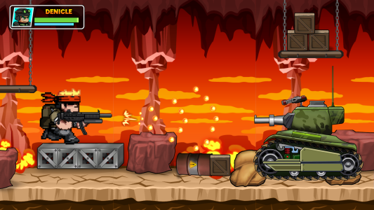 اسکرین شات 1 بازی Metal Attack: Shooting Game
