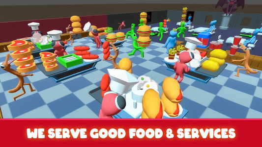 اسکرین شات 4 بازی Rainbow Restaurant Cook Tycoon