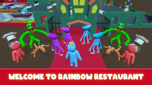اسکرین شات 1 بازی Rainbow Restaurant Cook Tycoon