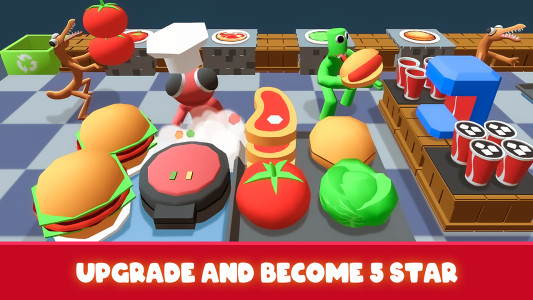 اسکرین شات 7 بازی Rainbow Restaurant Cook Tycoon