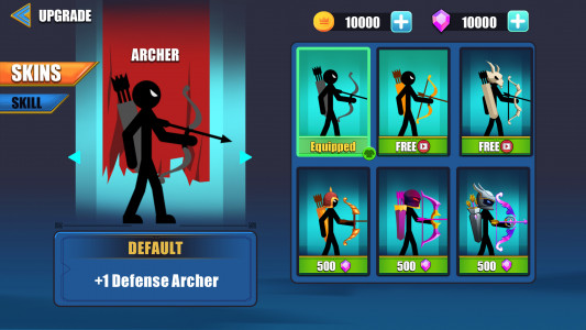 اسکرین شات 8 بازی Stick Battle : War of Stick