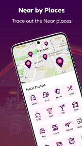اسکرین شات 3 برنامه GPS Maps: Route Finder