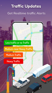 اسکرین شات 2 برنامه GPS Maps: Route Finder