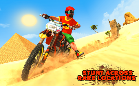 اسکرین شات 5 برنامه Moto Bike Stunts 3D Bike Games