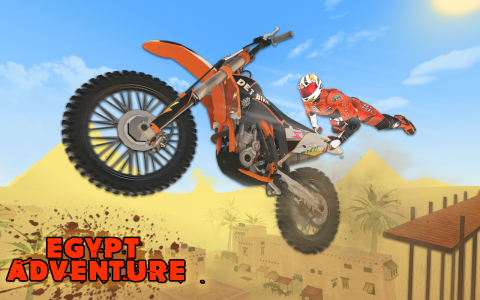 اسکرین شات 6 برنامه Moto Bike Stunts 3D Bike Games