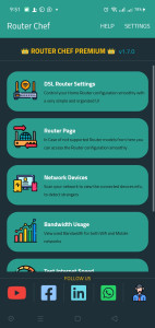 اسکرین شات 1 برنامه Router Chef