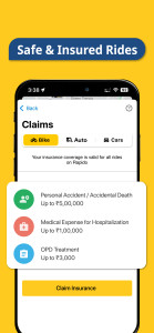 اسکرین شات 4 برنامه Rapido: Bike-Taxi, Auto & Cabs