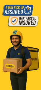 اسکرین شات 3 برنامه Rapido: Bike-Taxi, Auto & Cabs