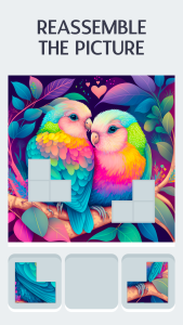اسکرین شات 1 بازی Creative Puzzles: Jigsaw Game