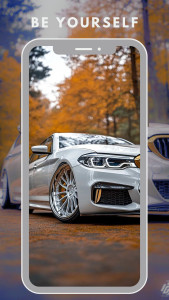 اسکرین شات 1 برنامه BMW Car Wallpapers 4K