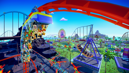 اسکرین شات 1 بازی Real Coaster: Idle Tycoon