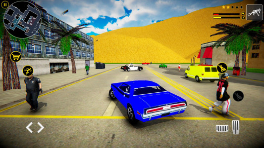 اسکرین شات 4 برنامه Flying Surfer Grand Robot Game