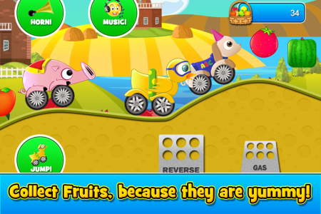 اسکرین شات 5 بازی Animal Cars Kids Racing Game