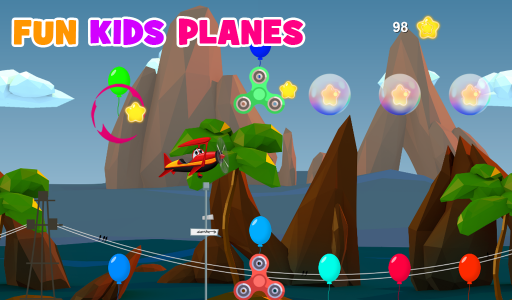 اسکرین شات 1 بازی Fun Kids Planes Game