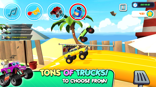 اسکرین شات 2 بازی Monster Trucks Game for Kids 3