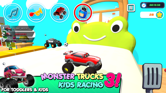 اسکرین شات 1 بازی Monster Trucks Game for Kids 3