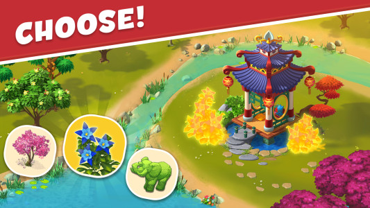 اسکرین شات 8 بازی Park Town:Match 3 with a story