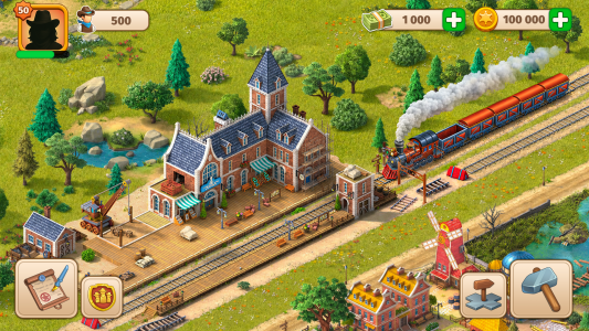 اسکرین شات 1 بازی Wild West City: Building Sim
