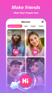 اسکرین شات 2 برنامه Mixu - Real Chats, Real People