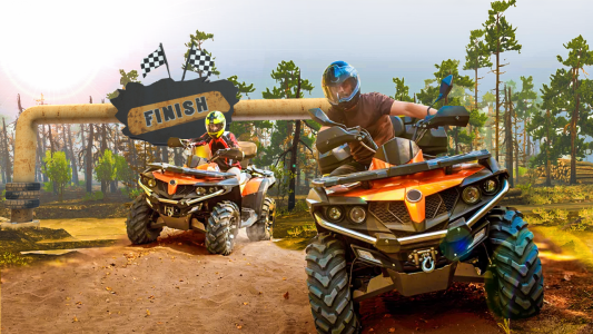 اسکرین شات 3 بازی ATV Quad Bike Simulator Games