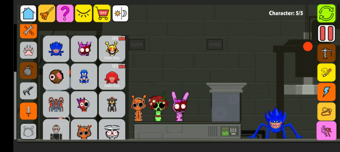 اسکرین شات 3 بازی Ragdoll Sandbox: Sprunki