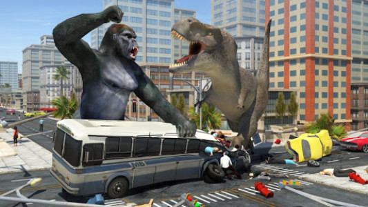 اسکرین شات 4 بازی Dinosaur Hunt : Free Dinosaur Games