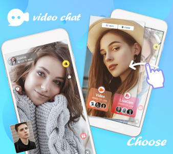 اسکرین شات 1 برنامه Tumile - Live Video Chat