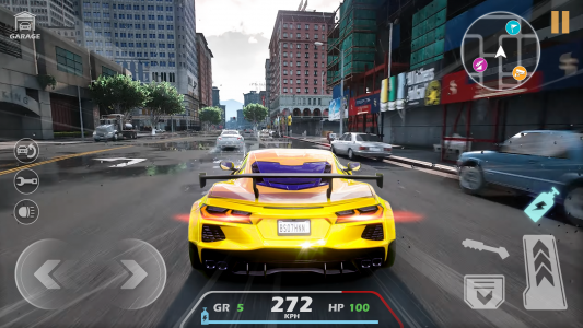 اسکرین شات 2 بازی Real Car Racing: 3D City Drive