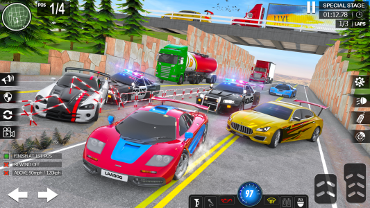 اسکرین شات 8 برنامه US police Cars Transport truck