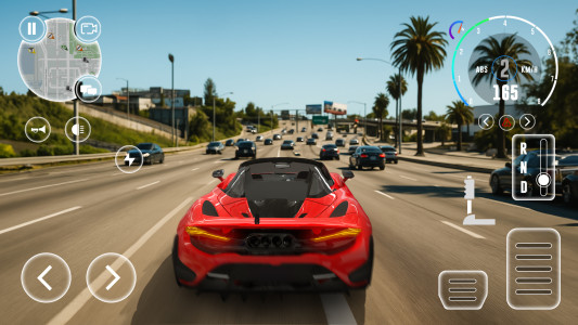 اسکرین شات 2 بازی Traffic Driving 3D: Racing Car