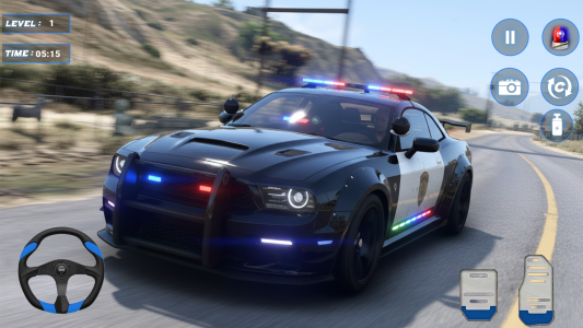 اسکرین شات 4 بازی Real City Police Car Simualtor