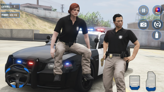 اسکرین شات 5 بازی Real City Police Car Simualtor