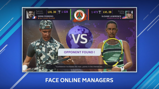 اسکرین شات 6 بازی Tennis Manager Mobile