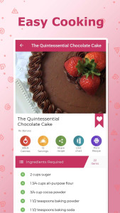 اسکرین شات 2 برنامه Cake recipes - Baking Cakes