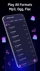 اسکرین شات 5 برنامه Music Player - Mp3 Player