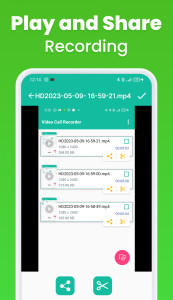 اسکرین شات 5 برنامه Video Call - Screen Recorder