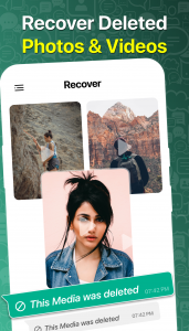 اسکرین شات 3 برنامه Recover Deleted Messages