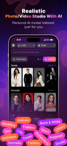 اسکرین شات 1 برنامه AI Photo Generator - ReCrea