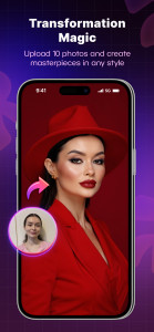اسکرین شات 2 برنامه AI Photo Generator - ReCrea