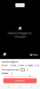 اسکرین شات 1 برنامه Image Converter: JPG PNG PDF