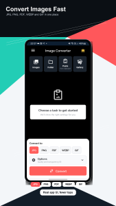 اسکرین شات 1 برنامه Image Converter: JPG PNG PDF