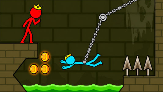 Red and Blue Stick: Animation — تصویر 1