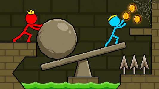 Red and Blue Stick: Animation — تصویر 5