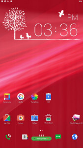 اسکرین شات 1 برنامه 5. قرمز تصاویر زمینه