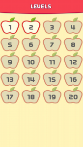 اسکرین شات 3 برنامه Fruits Matching Game