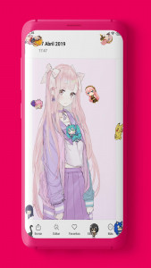 اسکرین شات 6 برنامه Akimeji: Shimeji & Padorus