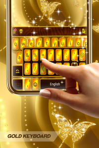 اسکرین شات 2 برنامه Gold Keyboard