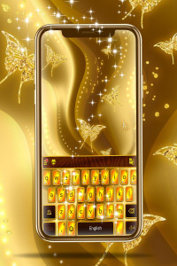 اسکرین شات 1 برنامه Gold Keyboard