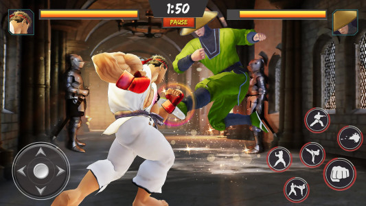 اسکرین شات 4 بازی Kung Fu Karate Fighting Games
