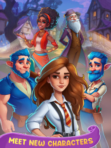 اسکرین شات 5 بازی Fable Town: Merge Games
